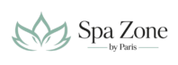 Official logo for Spa Zone by Paris, a professional skincare and facial spa in Plano, Texas.