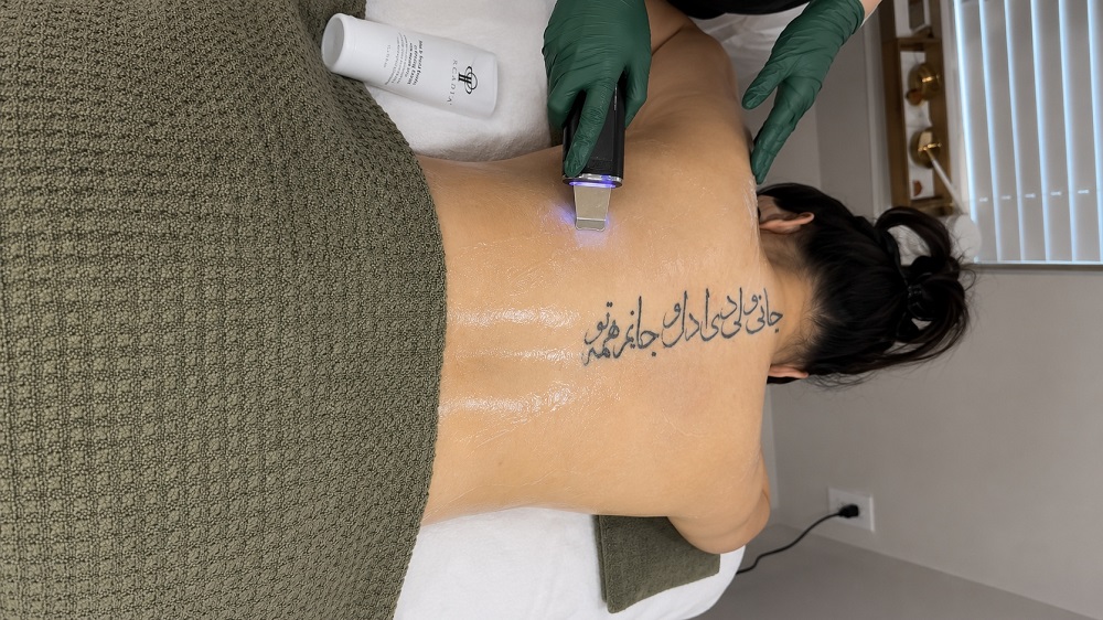 back facial hydration skin repair plano texas service