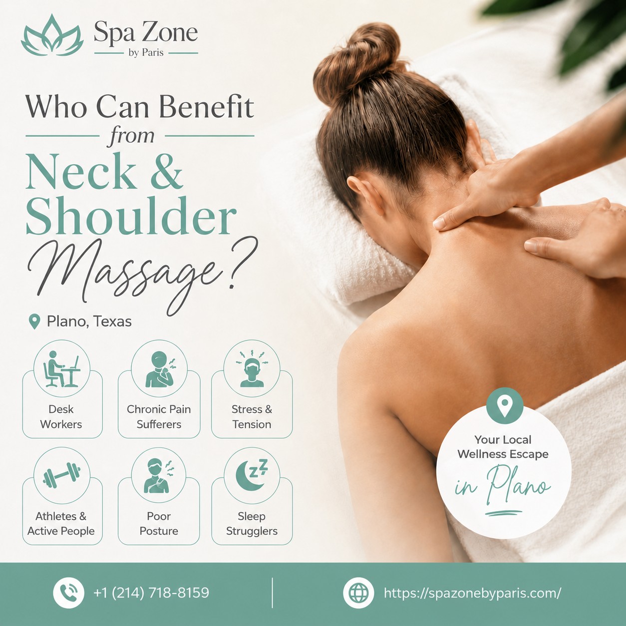 Neck and Shoulder Massage Benefits