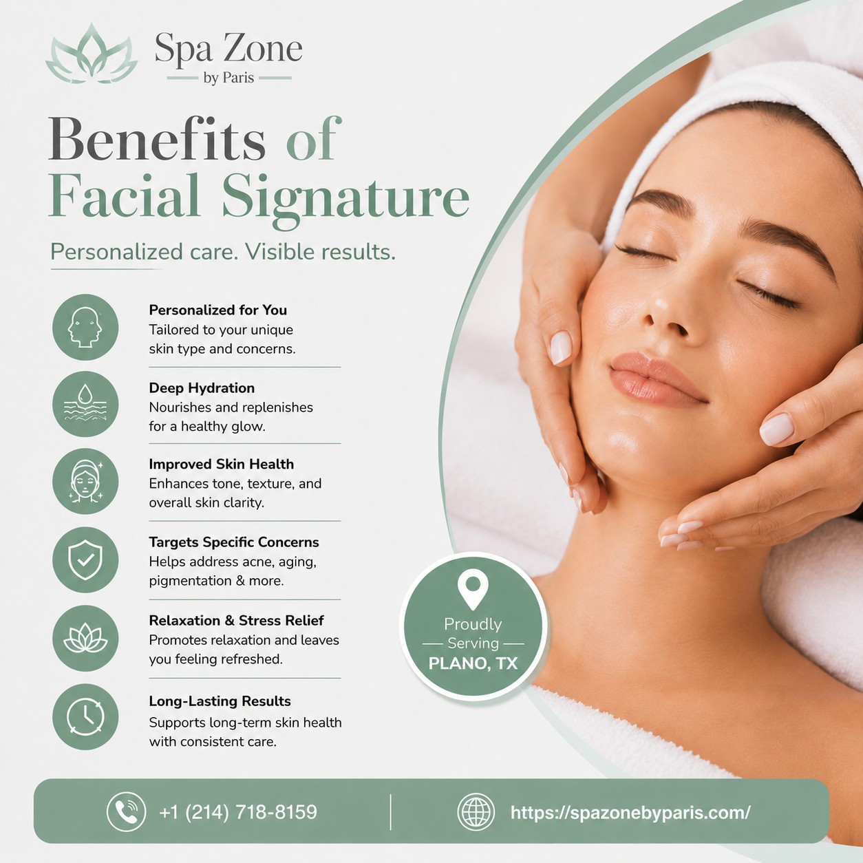 Signature Facial Benefits